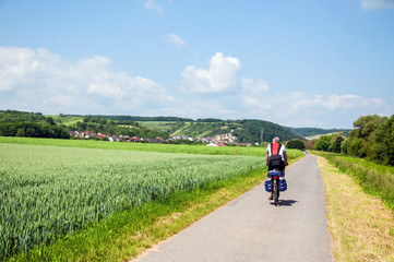 Obraz premium Mainradweg 