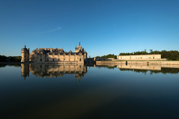 Obraz na płótnie Canvas Schloss Chantilly bei Paris, Frankreich