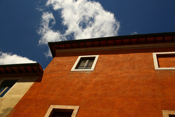 Obraz premium Typical mediterranean facade in Italy