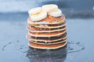 banana pancakes