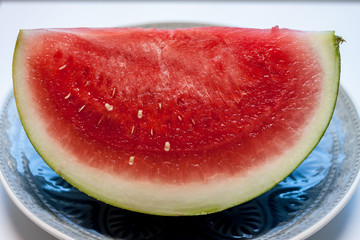 piece of fresh water melon