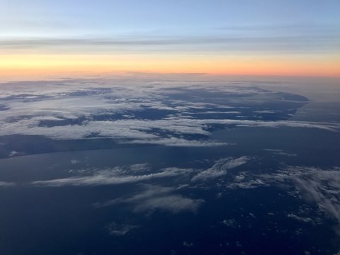 Mitternachtssonne &uuml;ber Island