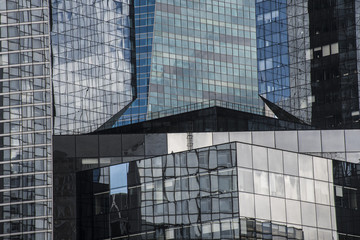 Naklejka premium La Défense Cubes