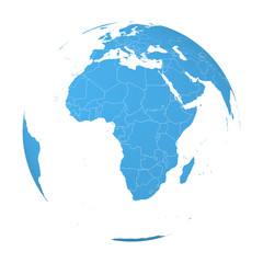 World Globe, Africa