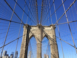 The Brooklyn Bridge ブルックリン橋 