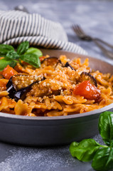 Pasta with vegetables