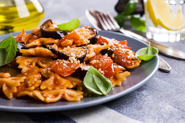 Pasta with vegetables