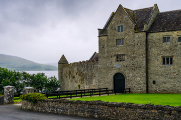 Fototapeta na wymiar Castle on the lake. County Leitrim. Ireland