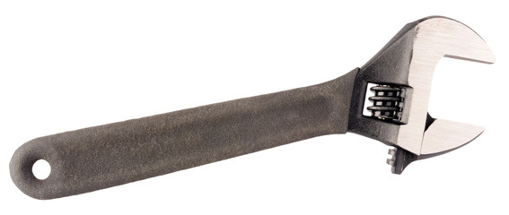 Adjustable spanner isolated