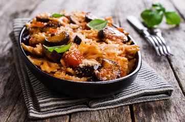 Pasta with vegetables