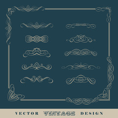 Vintage Frame Border