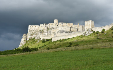 Fototapeta na wymiar Europe, Slovakia, castle Spissky hrad