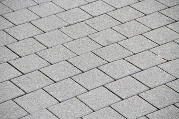 quadratische Pflastersteine