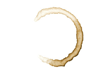 Coffee Stain - Isolated Photo./ Coffee Stain - Isolated Photo