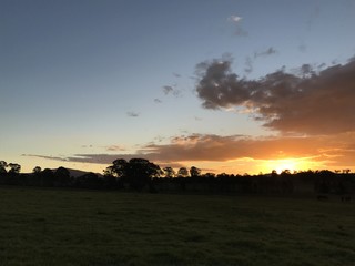 Fototapeta na wymiar Sunset at Torryburn 