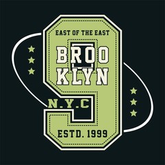 graphic alphabet and typography for shirt and print