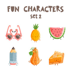Fun characters set 2