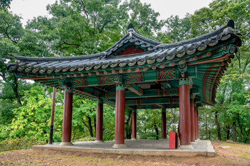 Obraz premium Gongju, South Korea - Gongju Gongsanseong Fortress. (UNESCO World Heritage)