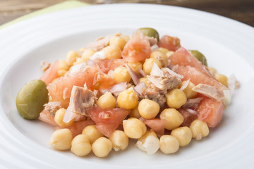 Chickpeas salad