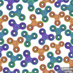 Spinner. A toy. Contemporary. Teenager. Isolated on white background. For your design.