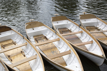 Rowing Boats on River, Stratford Upon Avon, England