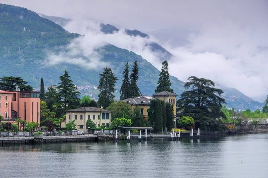 Dongo am Comer See in Italien - Dongo on Lake Como, Lombardy
