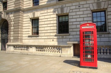 Red Box telephone - LONDON - 164554564