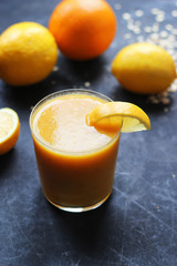orange smoothie
