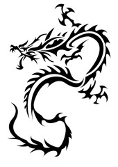 tribal dragon