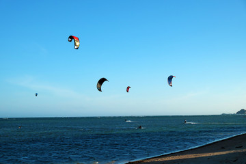 kite surfing water sport