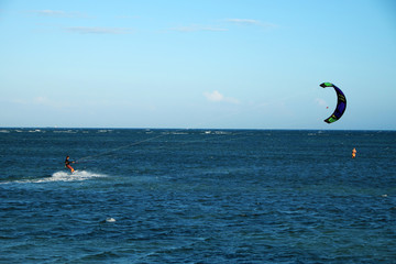kite surfing water sport