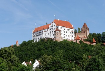 Burg Trausnitz - obrazy, fototapety, plakaty