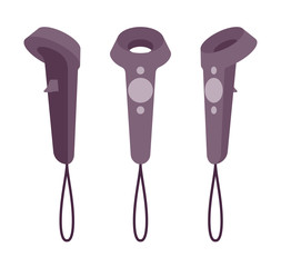 VR controller game set © andrew_rybalko