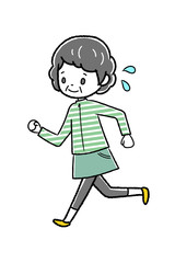 ジョギング　高齢者