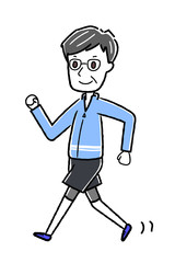 ウォーキング　高齢者