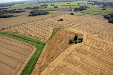 Obraz premium Nach der Erntezeit