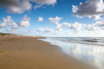 blue sky with clouds
