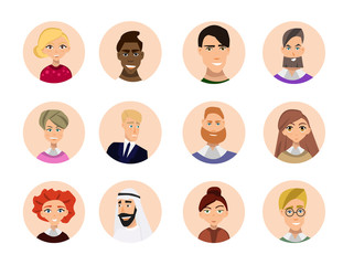 People avatars collection