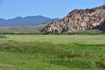 Spring Valley state park in Nevada in summertime. © paulbriden
