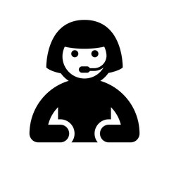 black shopping icon