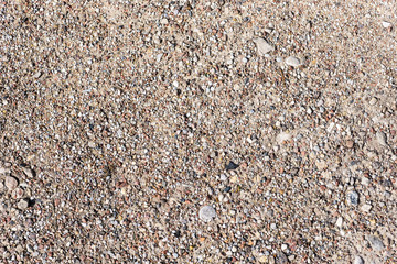pebble stone texture background. Different size and form
