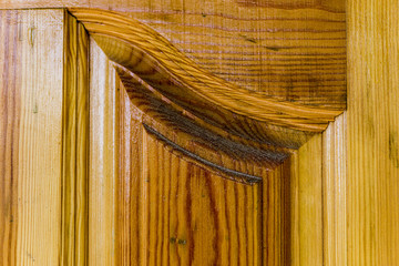 old wooden door fragment