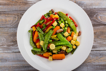 Stir fry vegetables