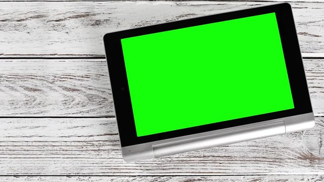 tablet with free space for your film 