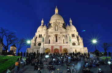 Sacré Coeur de nuit