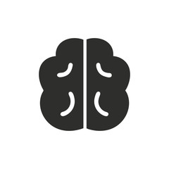 Brain - vector icon.