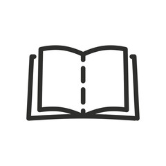 Book - vector icon.