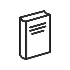 Book - vector icon.