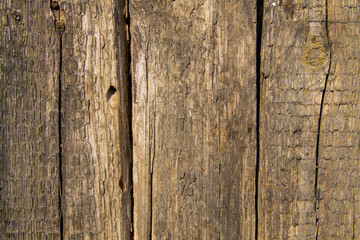 Old planks. Vintage wooden background