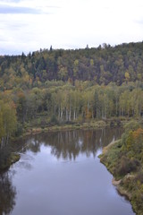 Fototapeta na wymiar Gauja river Latvia